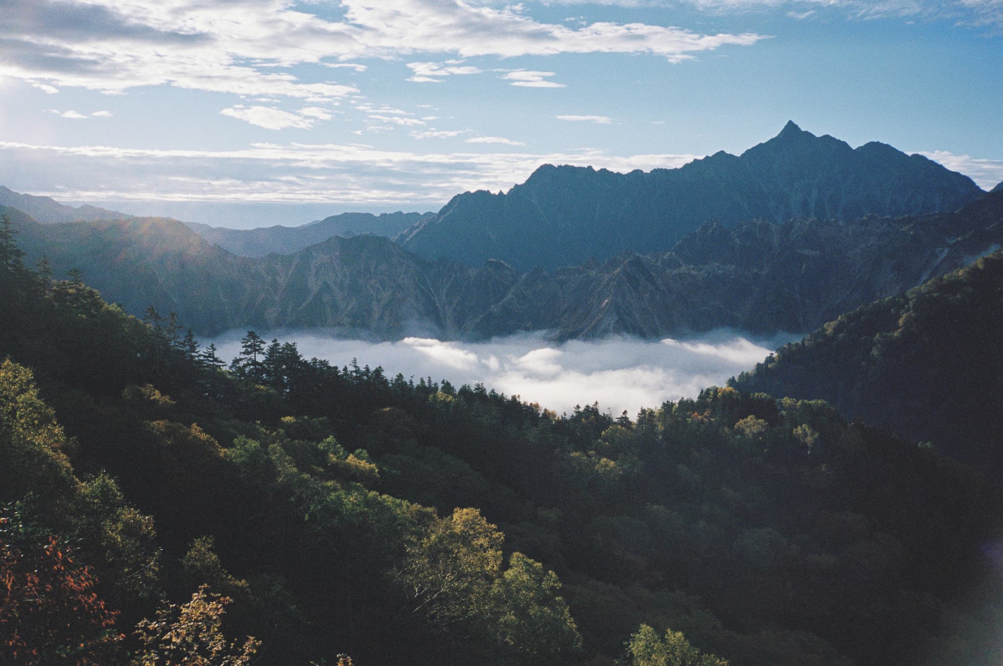 伊藤新道からの景色