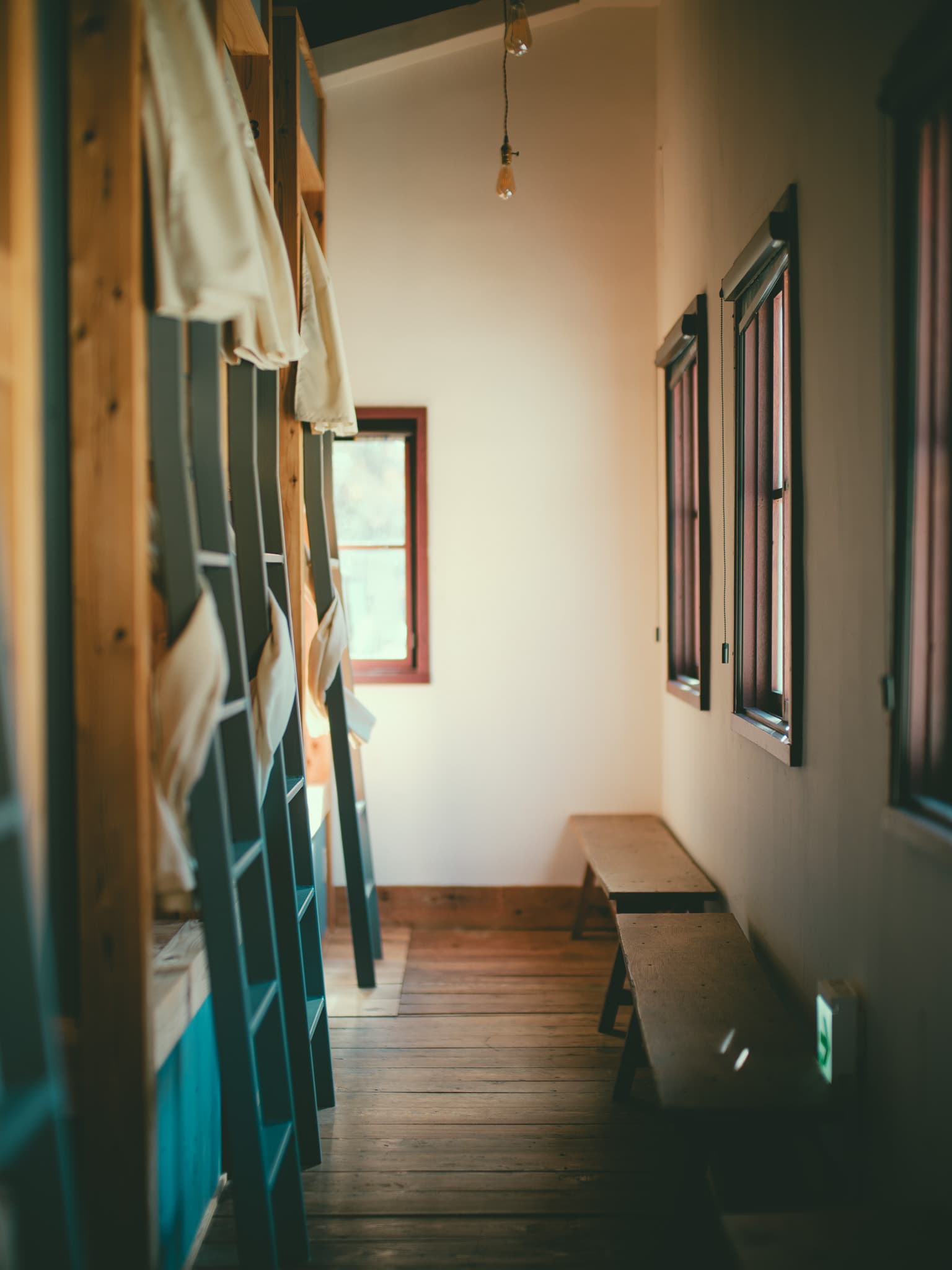 湯俣山荘の内観