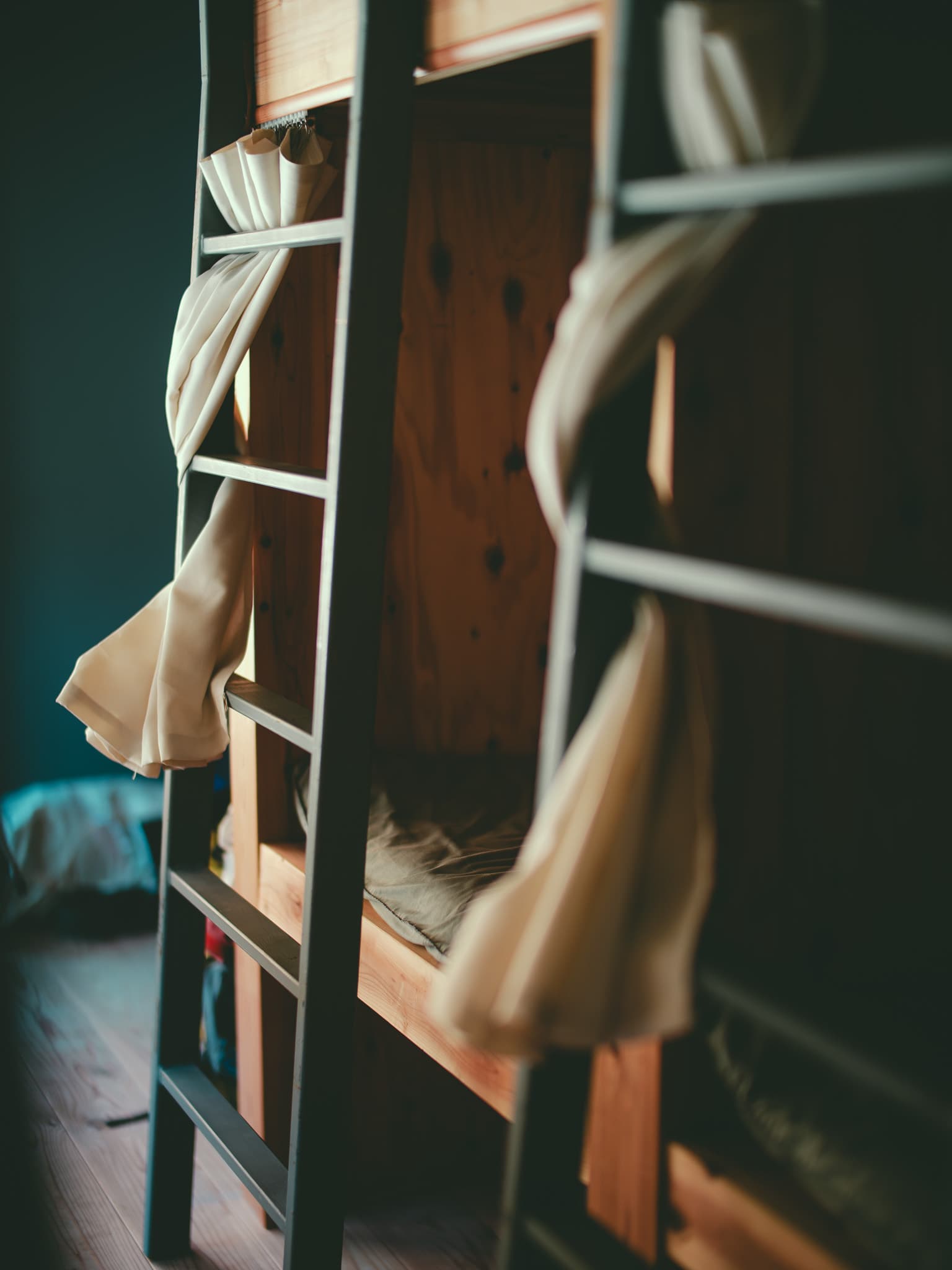 湯俣山荘の内観