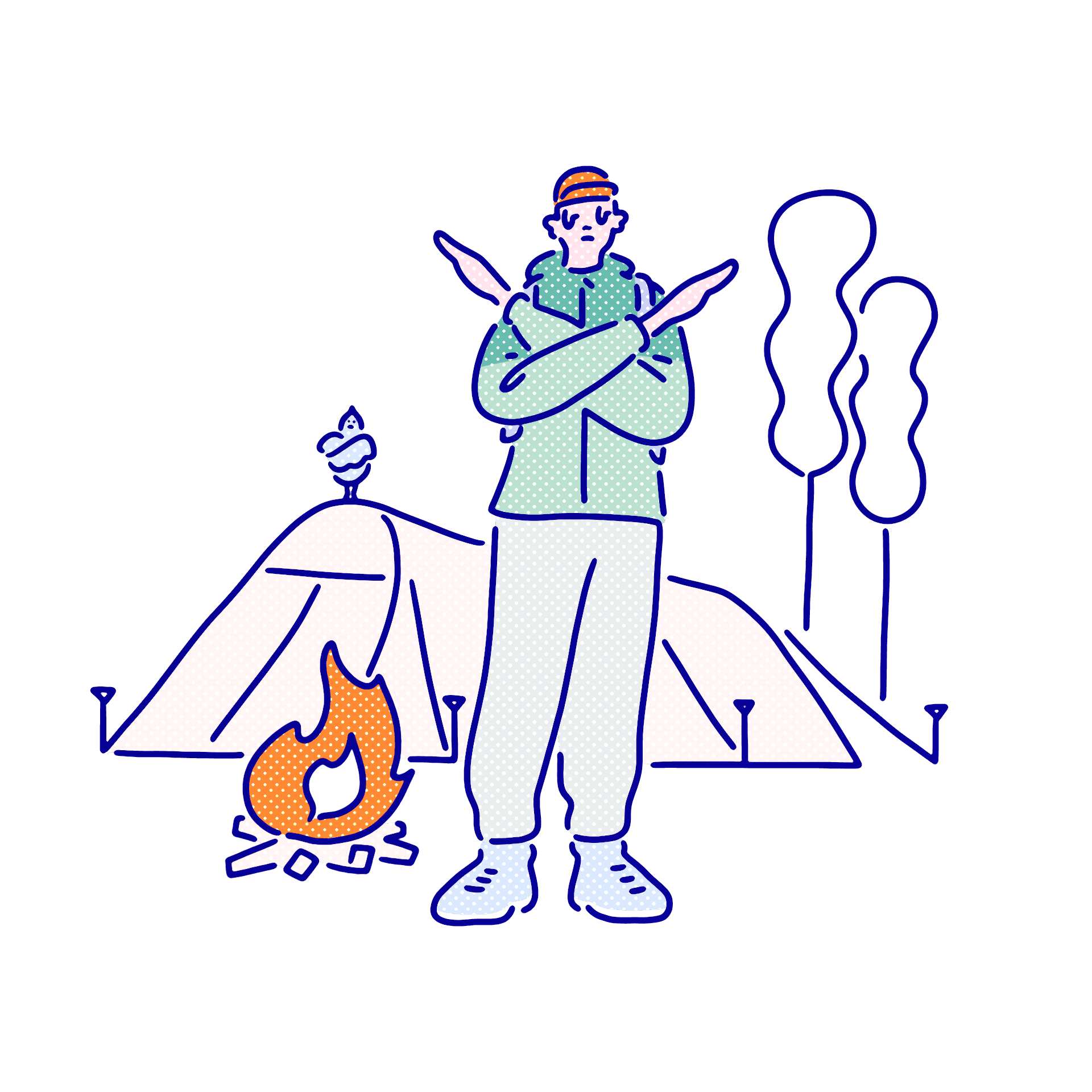 ⑨ 包まれ、守り、自然に親しむ 野生の人となれ！