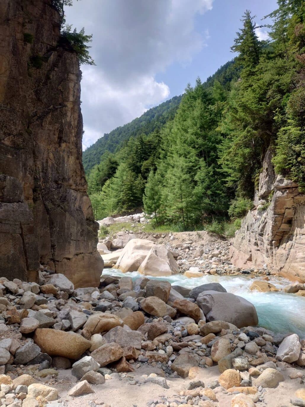 伊藤新道のルート状況（8月22日現在）